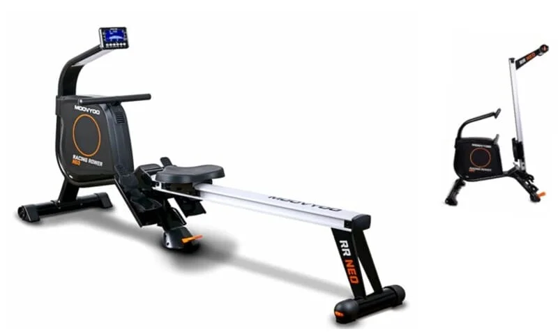 Rameur pour appartement Moovyoo Racing Rower Neo.