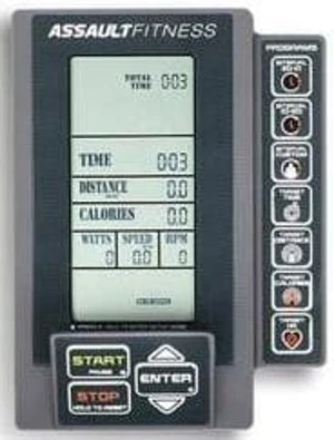 Compteur ou moniteur vélo Air Bike pour suivre les performances et optimiser les entrainements