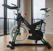 Modèle de vélo de biking ou spinning.