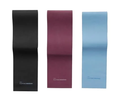 Bandes élastiques de fitness et musculation Domyos Decathlon.